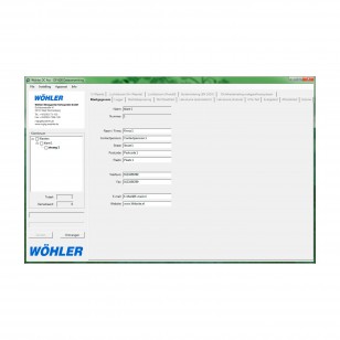 PC-software Wöhler DC 4xx, DP 600