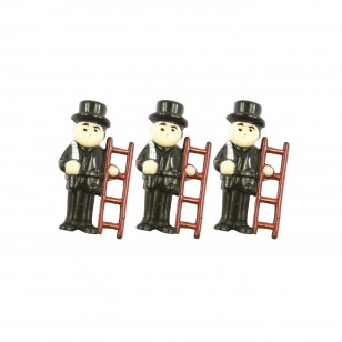 Figurka – kominíček, balení 144 ks, výška 2 cm